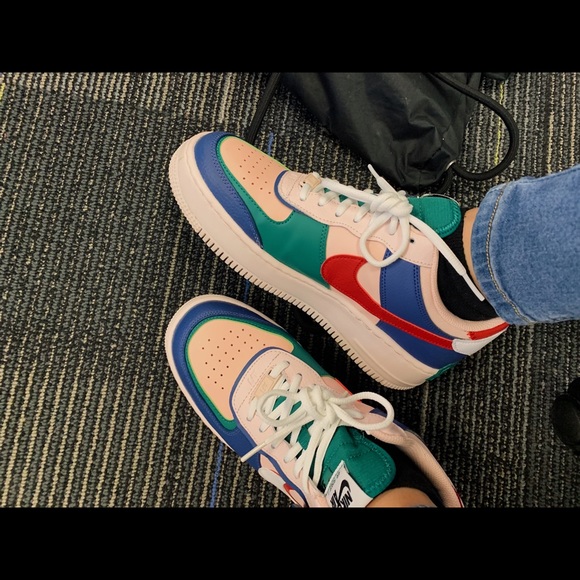 air force 1 shadow size 9